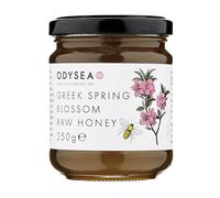 Odysea Spring Blossom RAW HONEY, 250g - Limited Edition - Premium - Healthy -100% Natural, Cold-Extracted, Pure & Unprocessed - Greek