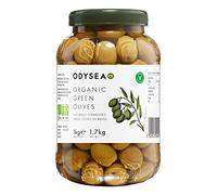 Odysea Organic Green Olives in Brine, 1kg