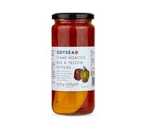 Odysea Roasted Red & Yellow Peppers in Brine 450g