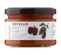 Odysea Spicy Ajvar, Roasted Red Pepper and Aubergine Spicy Dip, 265g