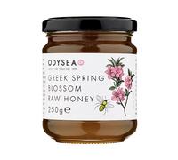 Odysea Spring Blossom RAW HONEY, 250g - Limited Edition - Premium - Healthy -100% Natural, Cold-Extracted, Pure & Unprocessed - Greek