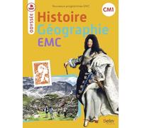 Odyssée - Manuel d'Histoire Géographie EMC CM1 nouvelle édition 2024