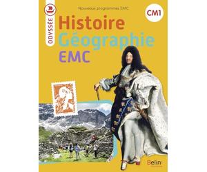 Odyssée - Manuel d'Histoire Géographie EMC CM1 nouvelle édition 2024