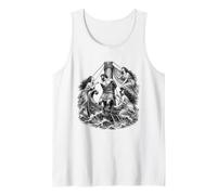 Odysseus and the Sirens Ancient Greek Mythology Art Tank Top