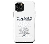 Odysseus Mediterranean Tour Funny Greek Mythology Odyssey Case for iPhone 11 Pro