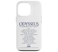 Odysseus Mediterranean Tour Funny Greek Mythology Odyssey Case for iPhone 13 Pro