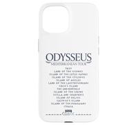 Odysseus Mediterranean Tour Funny Greek Mythology Odyssey Case for iPhone 15
