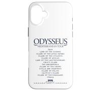 Odysseus Mediterranean Tour Funny Greek Mythology Odyssey Case for iPhone 16 Plus
