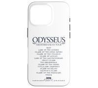 Odysseus Mediterranean Tour Funny Greek Mythology Odyssey Case for iPhone 16 Pro