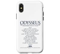 Odysseus Mediterranean Tour Funny Greek Mythology Odyssey Case for iPhone X/XS