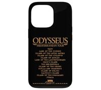 Odysseus Mediterranean Tour Funny Odyssey Greek Mythology Case for iPhone 13 Pro
