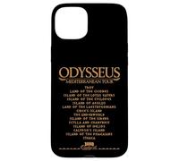 Odysseus Mediterranean Tour Funny Odyssey Greek Mythology Case for iPhone 15 Plus