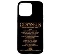 Odysseus Mediterranean Tour Funny Odyssey Greek Mythology Case for iPhone 15 Pro Max