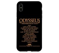 Odysseus Mediterranean Tour Funny Odyssey Greek Mythology Case for iPhone XS Max