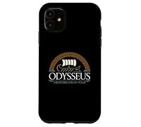 Odysseus Mediterranean Tour Odyssey Funny Greek Mythology Case for iPhone 11
