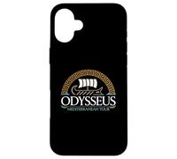 Odysseus Mediterranean Tour Odyssey Funny Greek Mythology Case for iPhone 16 Plus