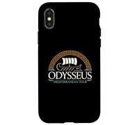 Odysseus Mediterranean Tour Odyssey Funny Greek Mythology Case for iPhone X/XS