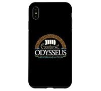 Odysseus Mediterranean Tour Odyssey Funny Greek Mythology Case for iPhone XS Max