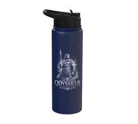 Odysseus The Man Who Endured Greek Mythic Hero Stainless Steel Insulated Water Bottle