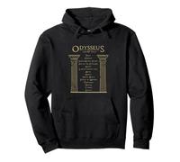 Odysseus Tour - Ancient Greek Epic Mythlogy Pullover Hoodie