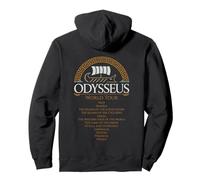 Odysseus World Tour - Ancient Greek Epic Mythology Pullover Hoodie