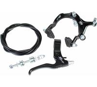 Odyssey 1999 BMX Single Brake Caliper 74-95mm w/ Lever Cable & Housing Black