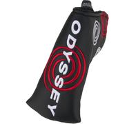 ODYSSEY 2026 SWIRL SILVER BLADE HEADCOVER - BLACK