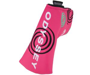 ODYSSEY 2026 SWIRL SILVER BLADE HEADCOVER - PINK