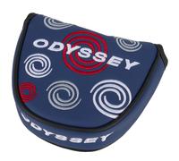 ODYSSEY 2026 SWIRL SILVER MALLET HEADCOVER - NAVY