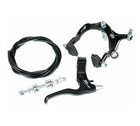 Odyssey 1999 BMX Single Brake Caliper 74-95mm w/ Lever Cable & Housing Black