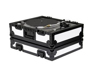 Odyssey DESIGNER DJ™ Universal Shadow Trim White Turntable Flight Case