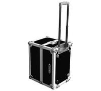 Odyssey Innovative Designs Flight Zone Ata Case for Up to 120 Lp Records with Handle & Wheels