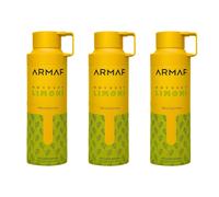 Odyssey Limoni Fresh Perfumed Deodorant Spray 200ml (Pack of 3)