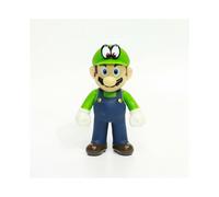 (Odyssey Luigi 5'') Mario Super New Bros Odyssey Collectible Plastic Pvc Action Figure Toy Doll Kid