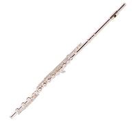Odyssey Premiere Closed Hole 'C' Flute Outfit OFL300S - Silver-Plated, Split-E Mechanism, Offset G, Cupronickel Body, Hardshell Case - Ideal for Beginners and Advanced Players