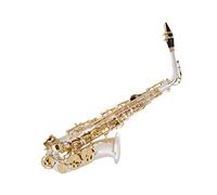Odyssey Premiere 'Eb' Alto Saxophone Outfit OAS700SVR - Silver/Gold Finish, BG Ligature, Zero-Gravity Case - l for students and professionals