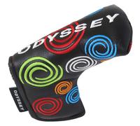 ODYSSEY TOUR SUPER SWIRL LEATHER BLADE PUTTER COVER - BLACK