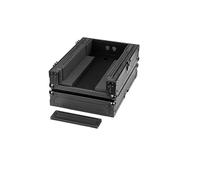 Odyssey Universal Black 13" Format DJ Mixer Flight Case with Extra Deep Rear Cable Compartment