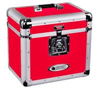 Odyssey Vintage Series Hot Rod Red 12" Vinyl Records or LP Case, Holds 70 PCS