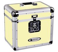 Odyssey Vintage Series Yellow 12" Vinyl Records or LP Case, Holds 70 PCS