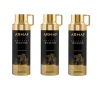 Odyssey Wild One Perfumed Deodorant Spray 200ml (Pack of 3)