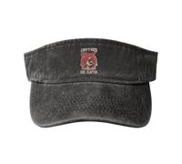 ODZCSYWVY Unisex Clapton Singer Eric Visor Hats Washed Denim Cotton Sun hat Adjustable Empty Top Retro Fashionable Lightweight for Outdoor Sports Golf Running Cap.