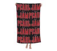 ODZCSYWVY Unisex Jam Music Rock Band Pearl Bath Towel Ultra-Soft Bath sheet High Absorbency Ideal for Bathroom Pool Beach and Trips Bath sheet Sized 52×32 inches