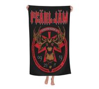 ODZCSYWVY Unisex Jam Music Rock Band Pearl Bath Towel Ultra-Soft Bath sheet High Absorbency Ideal for Bathroom Pool Beach and Trips Bath sheet Sized 52×32 inches