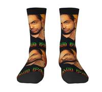 ODZCSYWVY Unisex Paul Hip Hop Rapper Sean Crew Socks Moisture Wicking Half Cushion Polyester breathable Comfortable fashionable for Athletic Sport and Run.