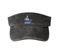 ODZCSYWVY Unisex Paul Singer Simon Visor Hats Washed Denim Cotton Sun hat Adjustable Empty Top Retro Fashionable Lightweight for Outdoor Sports Golf Running Cap.