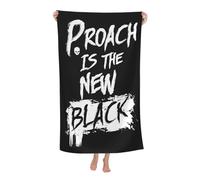 ODZCSYWVY Unisex Roach Music Rock Band Papa Bath Towel Ultra-Soft Bath sheet High Absorbency Ideal for Bathroom Pool Beach and Trips Bath sheet Sized 52×32 inches