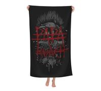 ODZCSYWVY Unisex Roach Music Rock Band Papa Bath Towel Ultra-Soft Bath sheet High Absorbency Ideal for Bathroom Pool Beach and Trips Bath sheet Sized 52×32 inches