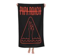 ODZCSYWVY Unisex Roach Music Rock Band Papa Bath Towel Ultra-Soft Bath sheet High Absorbency Ideal for Bathroom Pool Beach and Trips Bath sheet Sized 52×32 inches