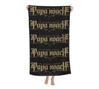 ODZCSYWVY Unisex Roach Music Rock Band Papa Bath Towel Ultra-Soft Bath sheet High Absorbency Ideal for Bathroom Pool Beach and Trips Bath sheet Sized 52×32 inches